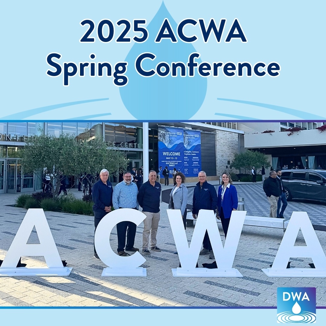 DWA had a great time attending the Association of California Water Agencies Spring Conference last week. We always appreciate the opportunity to connect with other industry experts and leaders. Thank you to <a href="/ACWAWater/">ACWA</a> for a fun, informative and thought-provoking event!