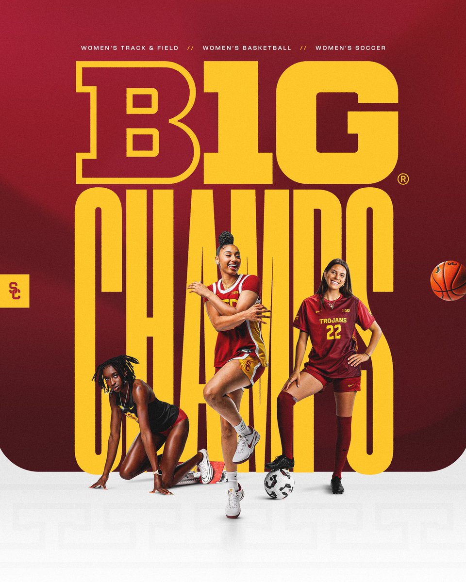 USC Trojans (@usc_athletics) on Twitter photo In our first year in the <a href="/bigten/">Big Ten Conference</a>, the Women of Troy brought home three conference championships! ๐๐๐ In our first year in the <a href="/bigten/">Big Ten Conference</a>, the Women of Troy brought home three conference championships! ๐๐๐