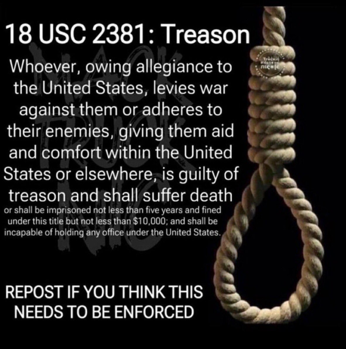 mokidoodles1's tweet image. This man has committed TREASON