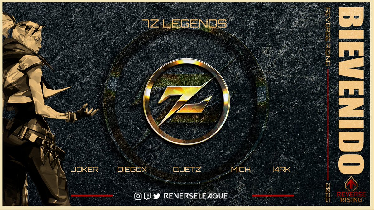 REV3RSE (@reverseleague_) on Twitter photo #INSCRITO!
El equipo 8/30, desde #Mexico 🇲🇽
La unión hace la fuerza, y así mismo <a href="/esports7z_/">7z Esports | #Go7z</a> y <a href="/StarLegendsEs/">Star Legends eSports</a> están aquí como #7zLegends!
Con su Roster:
🇲🇽 <a href="/J0ker_VL/">J0ker</a>
🇲🇽 <a href="/Diegox_pc_/">7zL Diegox</a>
🇲🇽 <a href="/milozin_/">Milozin</a>
🇲🇽 <a href="/Quetz116/">7zL Quetz</a>
🇲🇽 <a href="/ilyidark/">i4rk</a>
Suplente:
🇲🇽 <a href="/Yierar1/">Yierar</a>
Coach:
🇲🇽 <a href="/hazielx1/">7ZL Kimchi Coach</a>
Muchos #INSCRITO!
El equipo 8/30, desde #Mexico 🇲🇽
La unión hace la fuerza, y así mismo <a href="/esports7z_/">7z Esports | #Go7z</a> y <a href="/StarLegendsEs/">Star Legends eSports</a> están aquí como #7zLegends!
Con su Roster:
🇲🇽 <a href="/J0ker_VL/">J0ker</a>
🇲🇽 <a href="/Diegox_pc_/">7zL Diegox</a>
🇲🇽 <a href="/milozin_/">Milozin</a>
🇲🇽 <a href="/Quetz116/">7zL Quetz</a>
🇲🇽 <a href="/ilyidark/">i4rk</a>
Suplente:
🇲🇽 <a href="/Yierar1/">Yierar</a>
Coach:
🇲🇽 <a href="/hazielx1/">7ZL Kimchi Coach</a>
Muchos