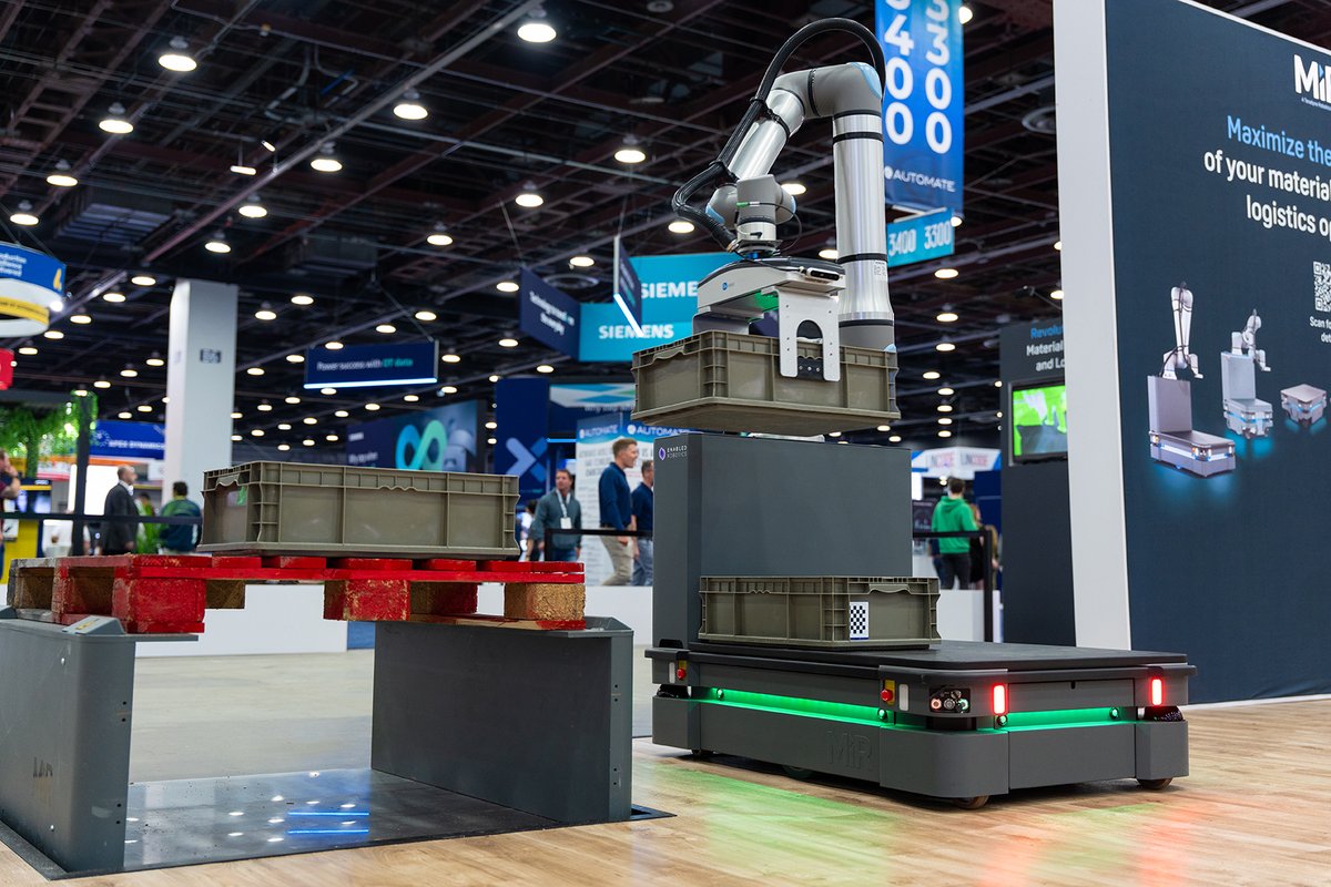 Universal_Robot's tweet image. Thanks to everyone who made #Automate2025 a success!

From booth demos to great conversations — we loved connecting with you.

See you next time! 🦾👏

#UniversalRobots #Cobots #Automation