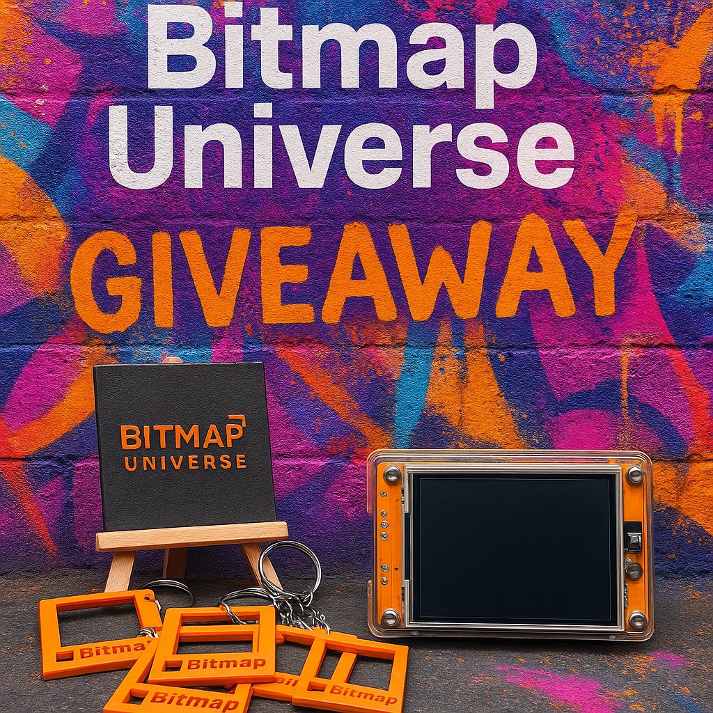 BITMAP Universe (@cryptoartbtc) on Twitter photo GIVEAWAY TIME ππππ
We're giving away this NMMiner 1.7.10 (960KH/s) + BITMAP Punk Keychain π§
For a chance to win:
1. Like x.com/CryptoArtBtc/sβ¦
2. Repost x.com/CryptoArtBtc/sβ¦
3. Follow <a href="/satoshigallery/">Satoshigallery</a>
Let's make noise π§π§π§
Ends on 31/05 ππ§π
#Bitcoin #Ordinals GIVEAWAY TIME ππππ
We're giving away this NMMiner 1.7.10 (960KH/s) + BITMAP Punk Keychain π§
For a chance to win:
1. Like x.com/CryptoArtBtc/sβ¦
2. Repost x.com/CryptoArtBtc/sβ¦
3. Follow <a href="/satoshigallery/">Satoshigallery</a>
Let's make noise π§π§π§
Ends on 31/05 ππ§π
#Bitcoin #Ordinals