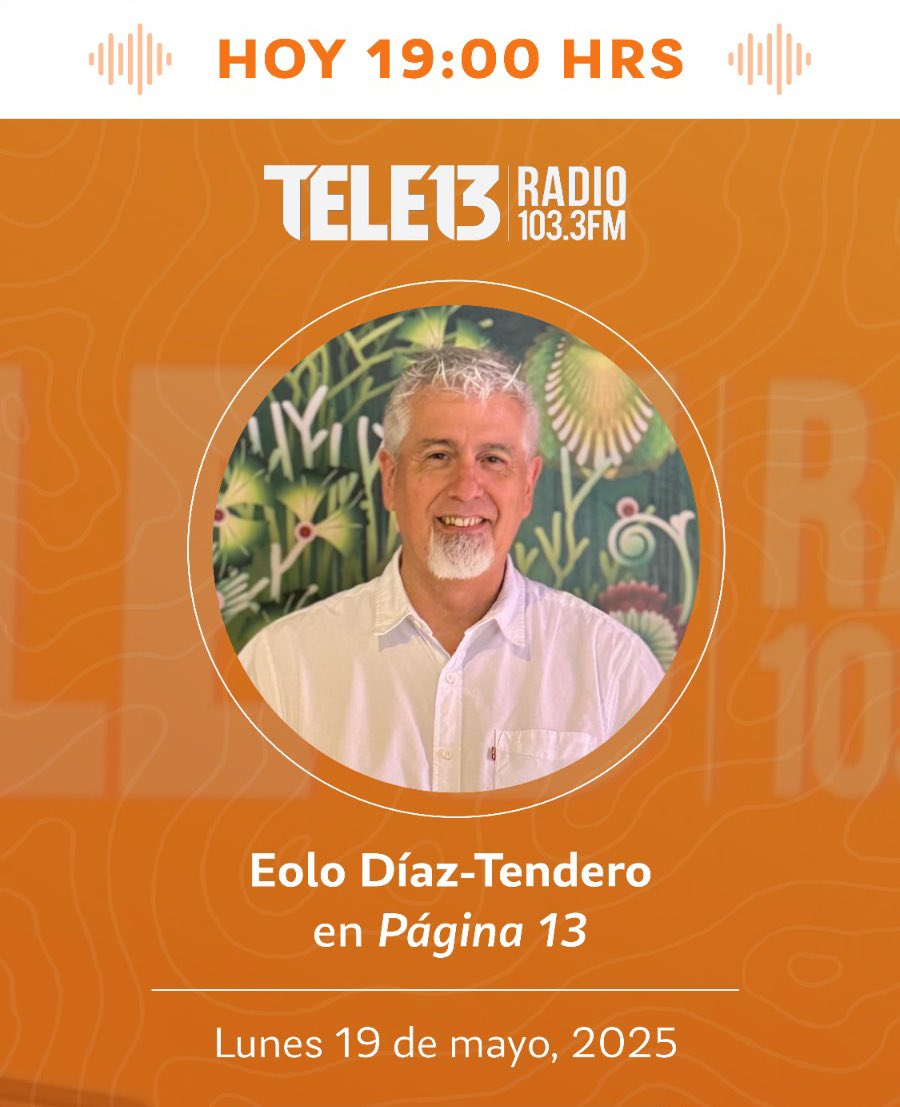 🎙️ #FHCenMedios | 🟢 HOY 

Nuestro director ejecutivo, Eolo Díaz-Tendero (<a href="/eolodiaztendero/">Eolo</a>), participa en el programa #Página13 de <a href="/Tele13_Radio/">Tele13 Radio</a> a las 19:00 hrs ¡No te lo pierdas!

🔗 Sigue la señal en vivo acá tele13radio.cl
