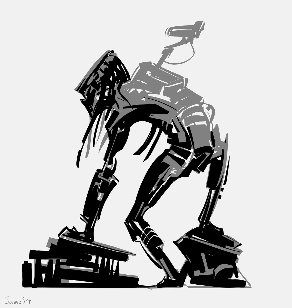 SamoArt94's tweet image. On the prowl...
#Predator #yautja #scifiart #alienvspredator #avpart