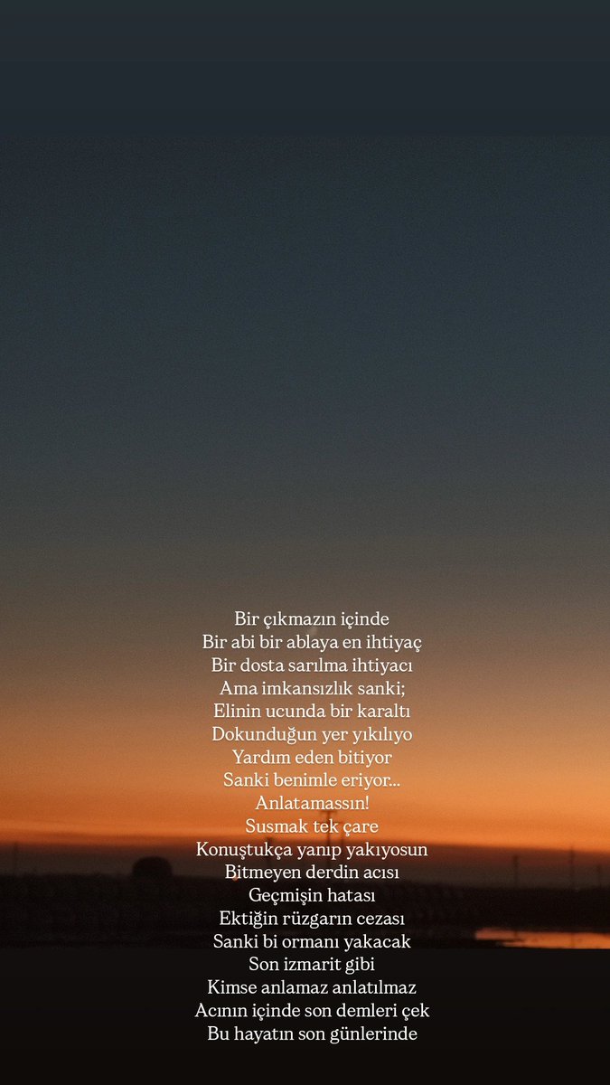 20.05.2025 
Acının Çıkmazı