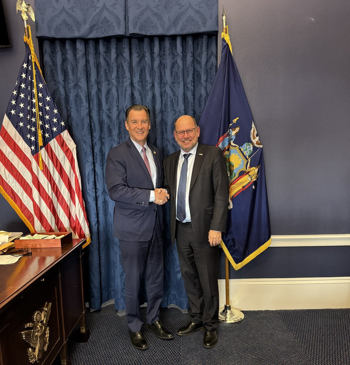 Embassy of Sweden USA (@swedeninusa) on Twitter photo Great conversation today with 🇺🇸 <a href="/RepTomSuozzi/">Tom Suozzi</a> about how politics can deliver better results for voters and the major challenges facing the world. Great conversation today with 🇺🇸 <a href="/RepTomSuozzi/">Tom Suozzi</a> about how politics can deliver better results for voters and the major challenges facing the world.