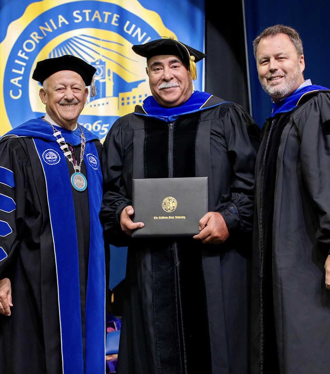 Congratulations to IEEP President and CEO, Paul Granillo, on receiving a CSU Trustee-Nominated Doctor of Humane Letters! Thank you to CSU San Bernardino for their recognition of Paul’s profound impact and dedicated service as a leader in the IE nonprofit &amp; business community. 🎓