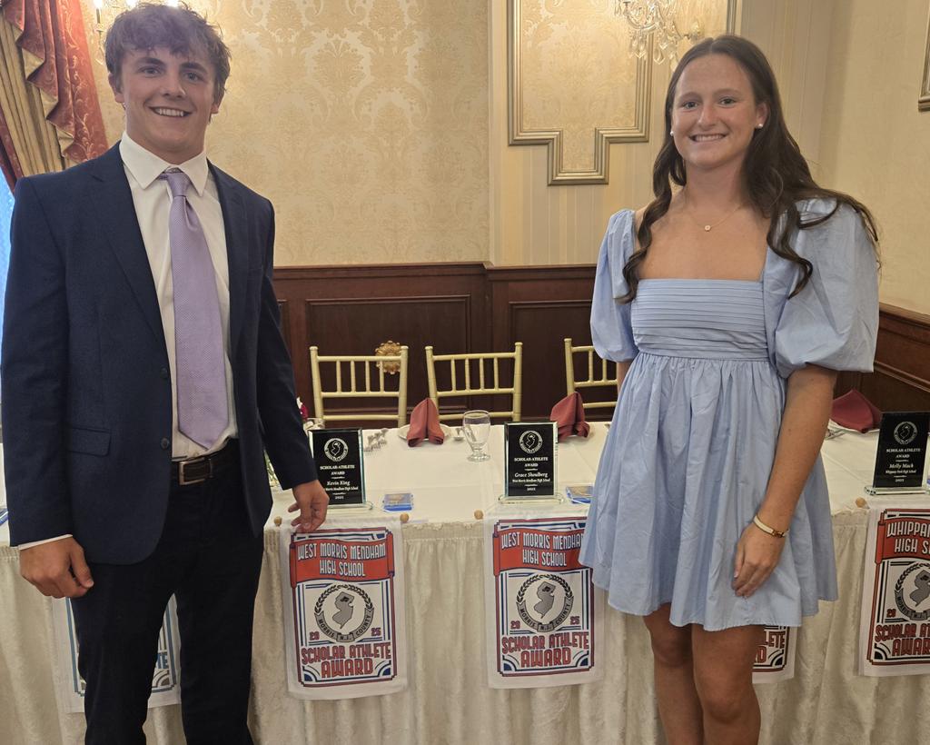 WMMHS Athletics (@wmmathletics) on Twitter photo Mendham's representatives for the Morris County Secondary Schools Athletic Directors scholar athletes of the Year. <a href="/wmmathletics/">WMMHS Athletics</a> Mendham's representatives for the Morris County Secondary Schools Athletic Directors scholar athletes of the Year. <a href="/wmmathletics/">WMMHS Athletics</a>