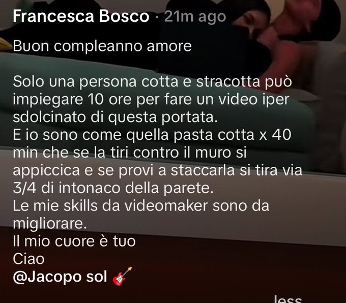 questa cosa qui mi sta mandando al manicomio