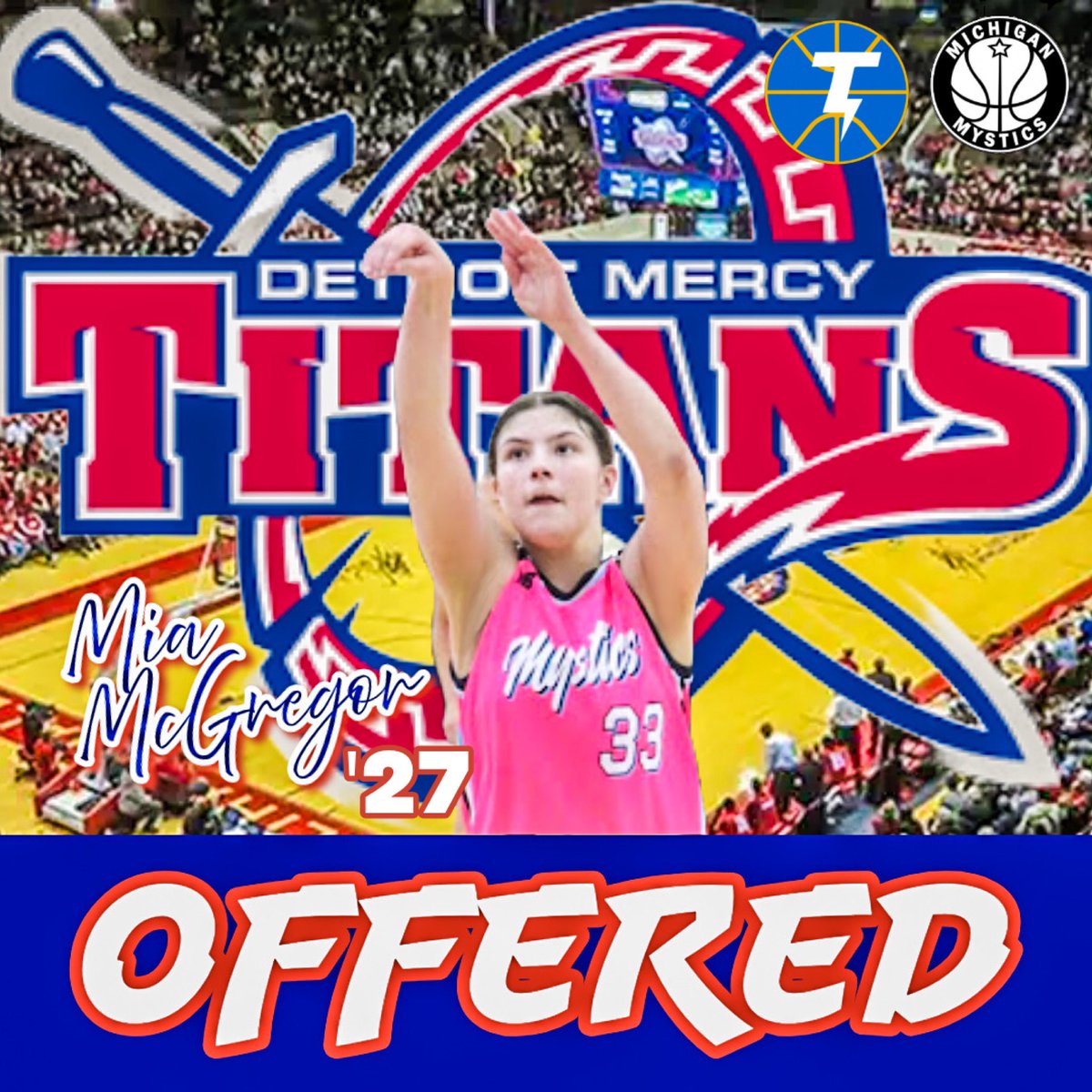 Mia ‘27 (@miamcgregor33) on Twitter photo After a great conversation with <a href="/haffeyk/">Kiefer Haffey</a> , I am thankful to be given an opportunity to be a Titan! #GoTITANS After a great conversation with <a href="/haffeyk/">Kiefer Haffey</a> , I am thankful to be given an opportunity to be a Titan! #GoTITANS