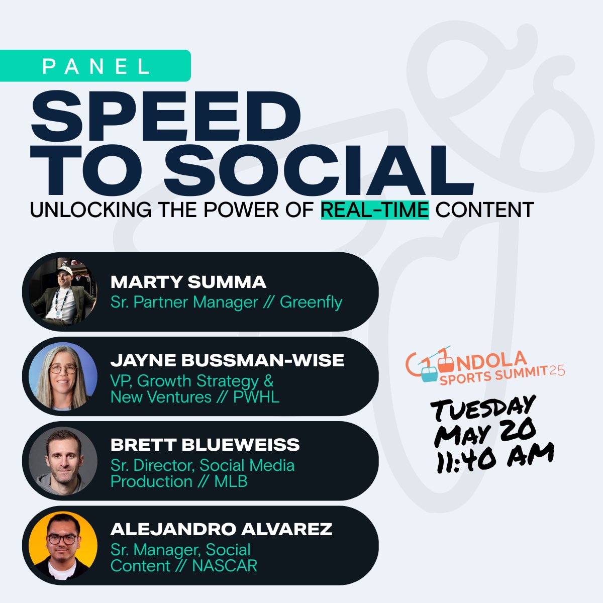 Guess who’s headed to Denver for the <a href="/ongondola/">Gondola ✨</a> Sports Summit 🙋🏼‍♀️

Send me a note if you’re in town! And definitely don’t miss <a href="/MartyMcFly34/">Marty Summa Jr</a>’s (aka my partner in crime) panel!