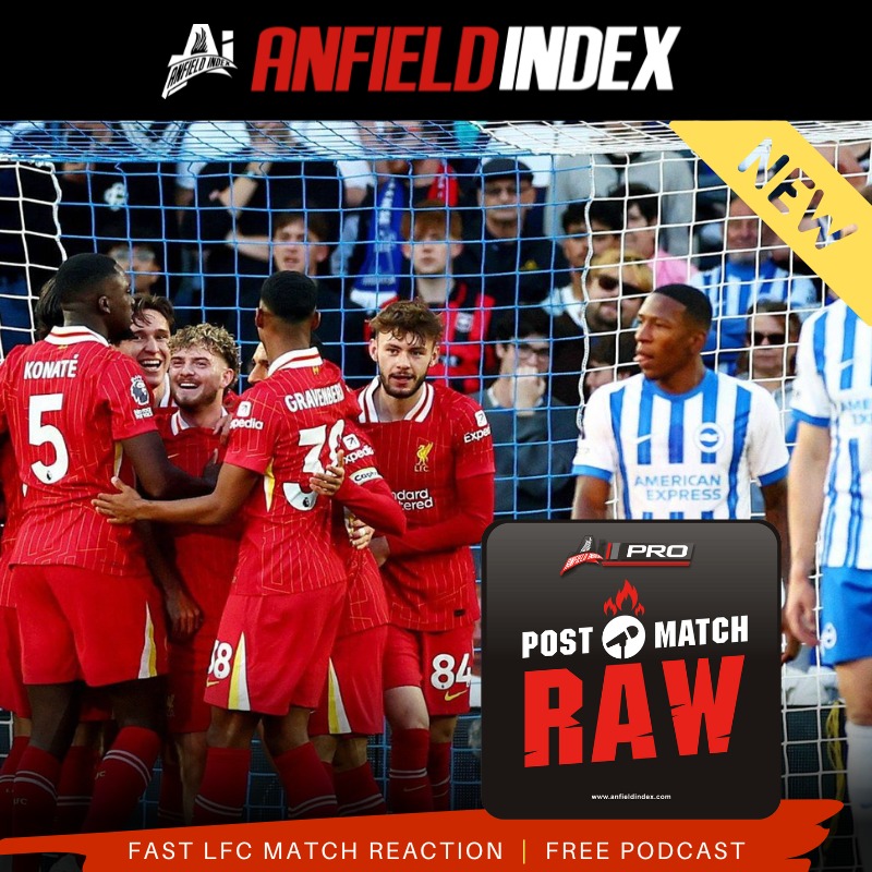 AnfieldIndex's tweet photo. A SUCCULENT CHINESE MEAL - #PostMatchRAW
@downeytrev is joined by @HendrickD82 & @JimBoardman to discuss the loss to Brighton!
Listen Now: https://t.co/a8CMrMoyVC https://t.co/JaX01yZJk2