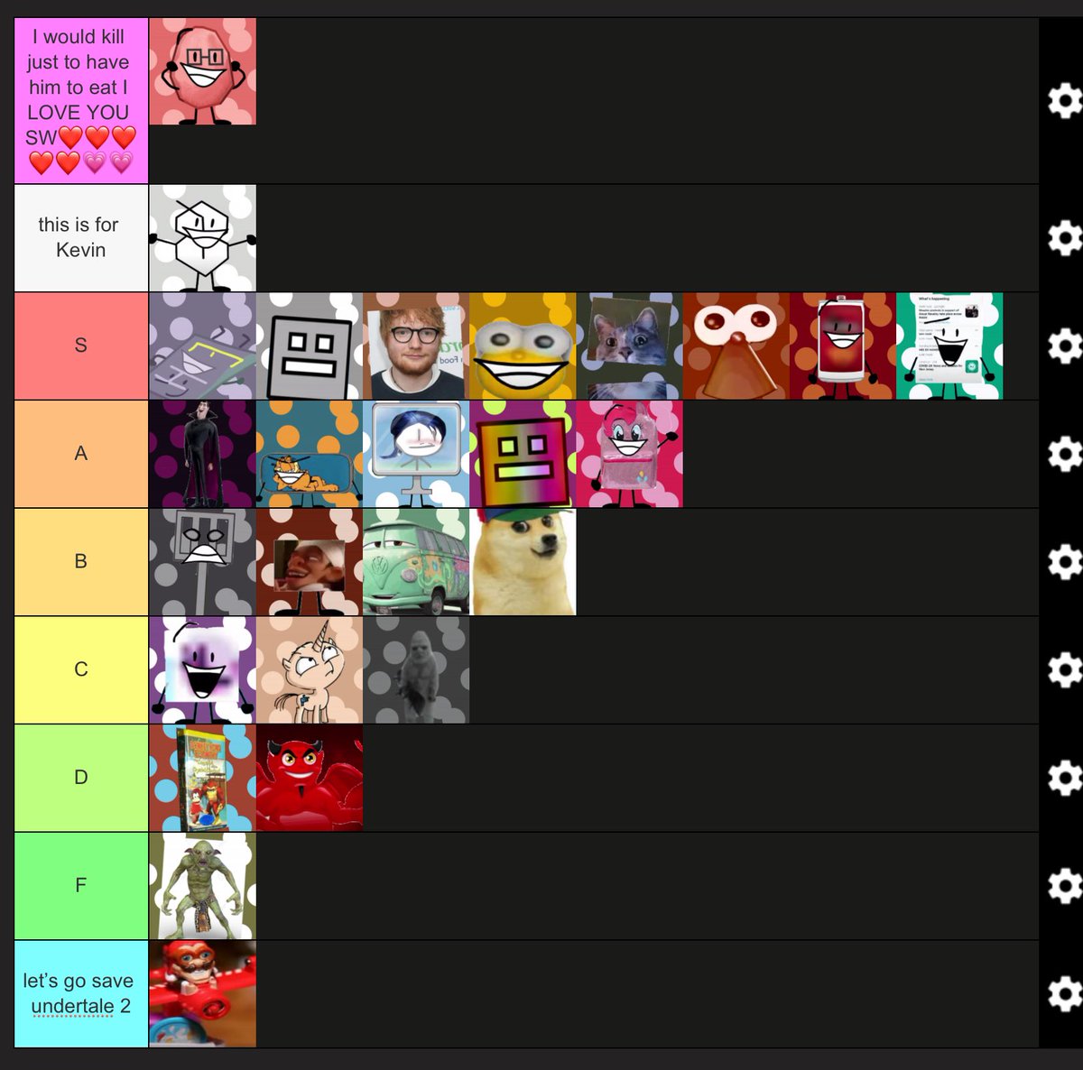 thestupidjasper's tweet photo. rate my tierlist guys
#tfmos #osctwt https://t.co/3CKLJLtx6M