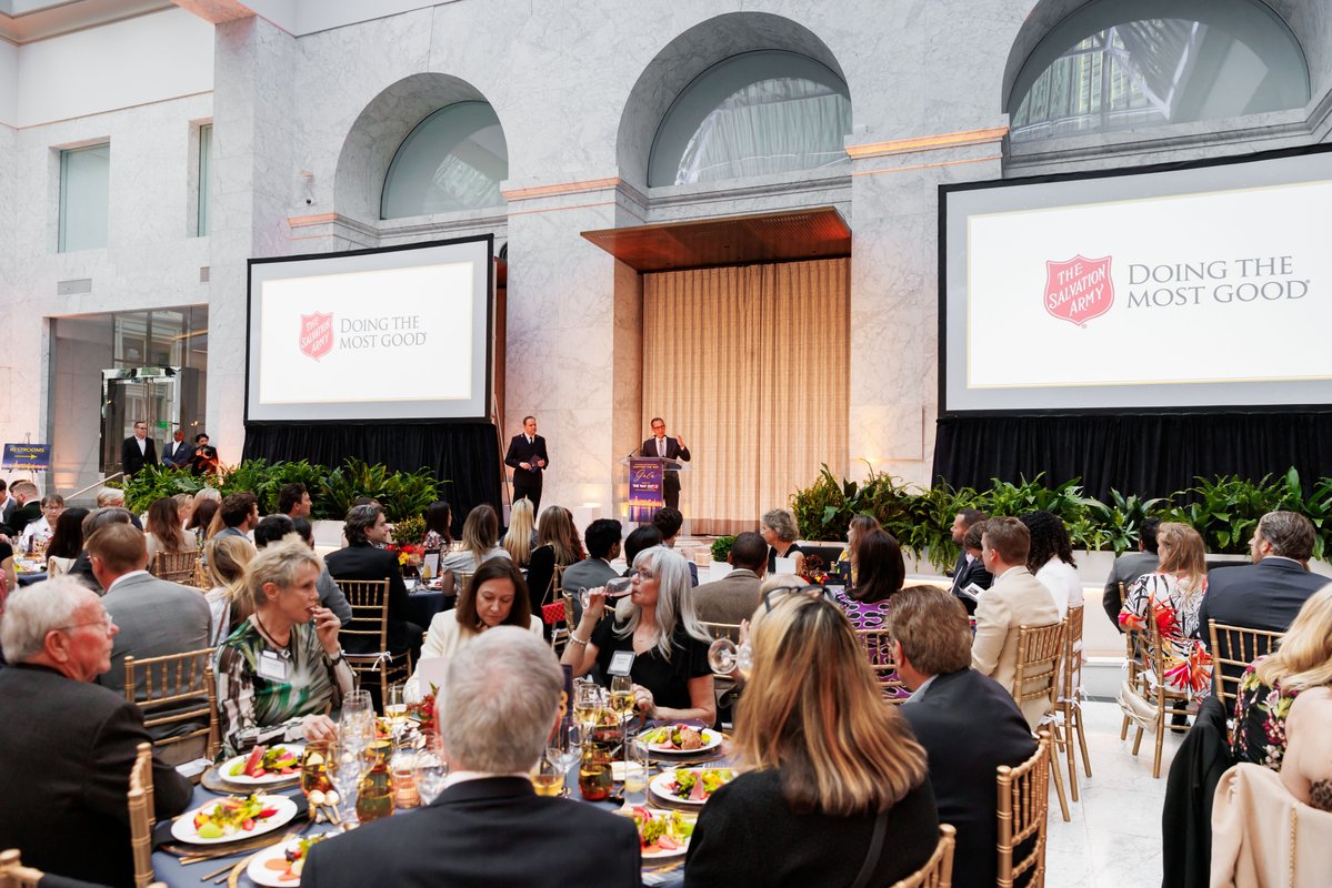 Salvation Army SF (@salvationarmysf) on Twitter photo Lighting The Way Gala brought together 300+ change makers at The Conservatory at One Sansome. $1 million was raised in support of <a href="/TheWayOutSF/">TheWayOutSF</a>, the Army’s recovery-oriented response to homelessness, which provides detox services, treatment, housing, and career development. Lighting The Way Gala brought together 300+ change makers at The Conservatory at One Sansome. $1 million was raised in support of <a href="/TheWayOutSF/">TheWayOutSF</a>, the Army’s recovery-oriented response to homelessness, which provides detox services, treatment, housing, and career development.