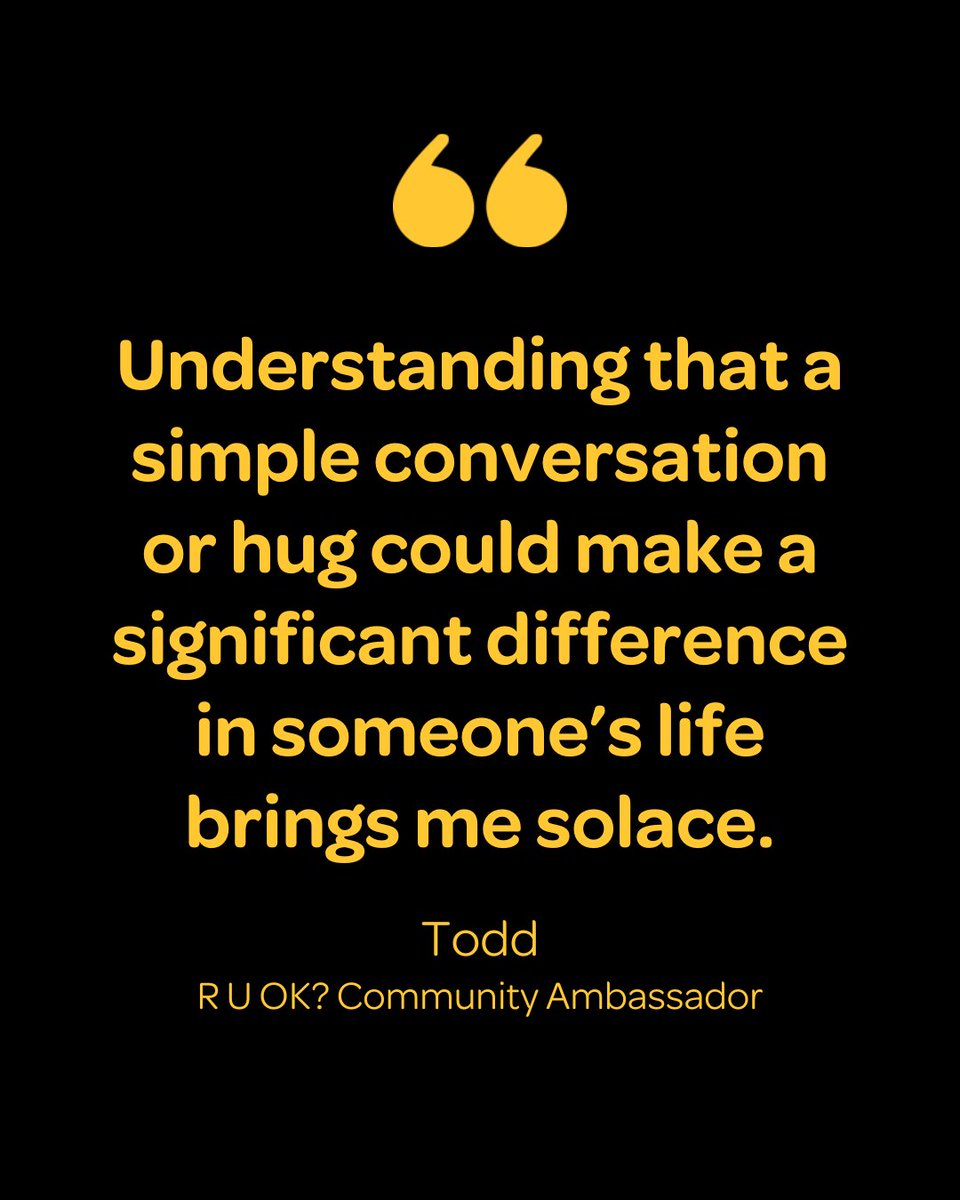 Did you know we have 139 R U OK? Community Ambassadors across Australia? As a network of volunteers, they generously share their stories, host events to bring people together and encourage life changing conversations every day. 

This National Volunteer Week, we asked six