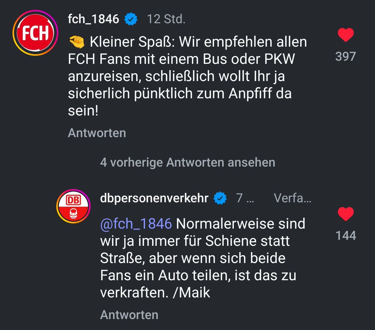 Ich respektiere den DoubleDown