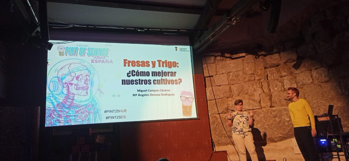 Today we've been talking about polyoloids and botany at #PINT25ES in Huesca. What a experience!!