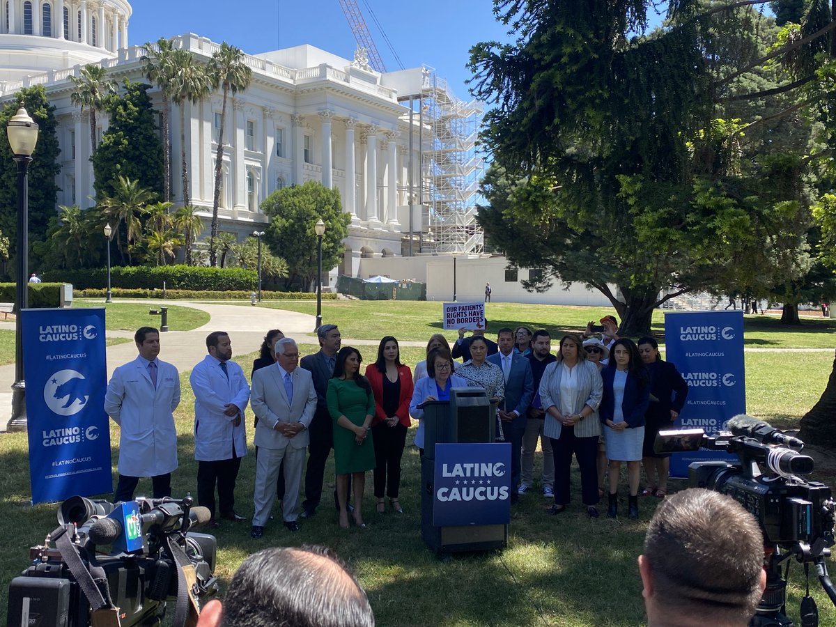 Today, CPCA Advocates gathered with <a href="/AltaMedHealthS/">AltaMed Health Services</a> <a href="/LCHC_CA/">Latino Coalition for a Healthy California</a> <a href="/CHIRLA/">CHIRLA</a> <a href="/CPEHN/">CPEHN</a> and other coalition partners at the Capitol steps to denounce the harmful cuts proposed by the Governor in his May Revision released last week. To take action, visit cpcaadvocates.org today.