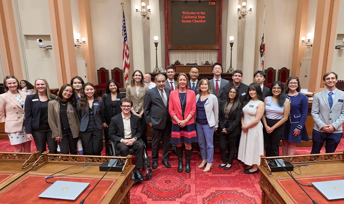 UC San Diego School of Global Policy and Strategy (@gps_ucsd) on Twitter photo A group of GPS students recently traveled to Sacramento to connect with lawmakers and explore new career paths. They were joined by Dean Caroline Freund and <a href="/UCSanDiego/">UC San Diego</a> Chancellor Pradeep K. Khosla.
🔗 Read about their visit: ow.ly/HFx750VViTh
#WhyGPS #PublicPolicy A group of GPS students recently traveled to Sacramento to connect with lawmakers and explore new career paths. They were joined by Dean Caroline Freund and <a href="/UCSanDiego/">UC San Diego</a> Chancellor Pradeep K. Khosla.
🔗 Read about their visit: ow.ly/HFx750VViTh
#WhyGPS #PublicPolicy