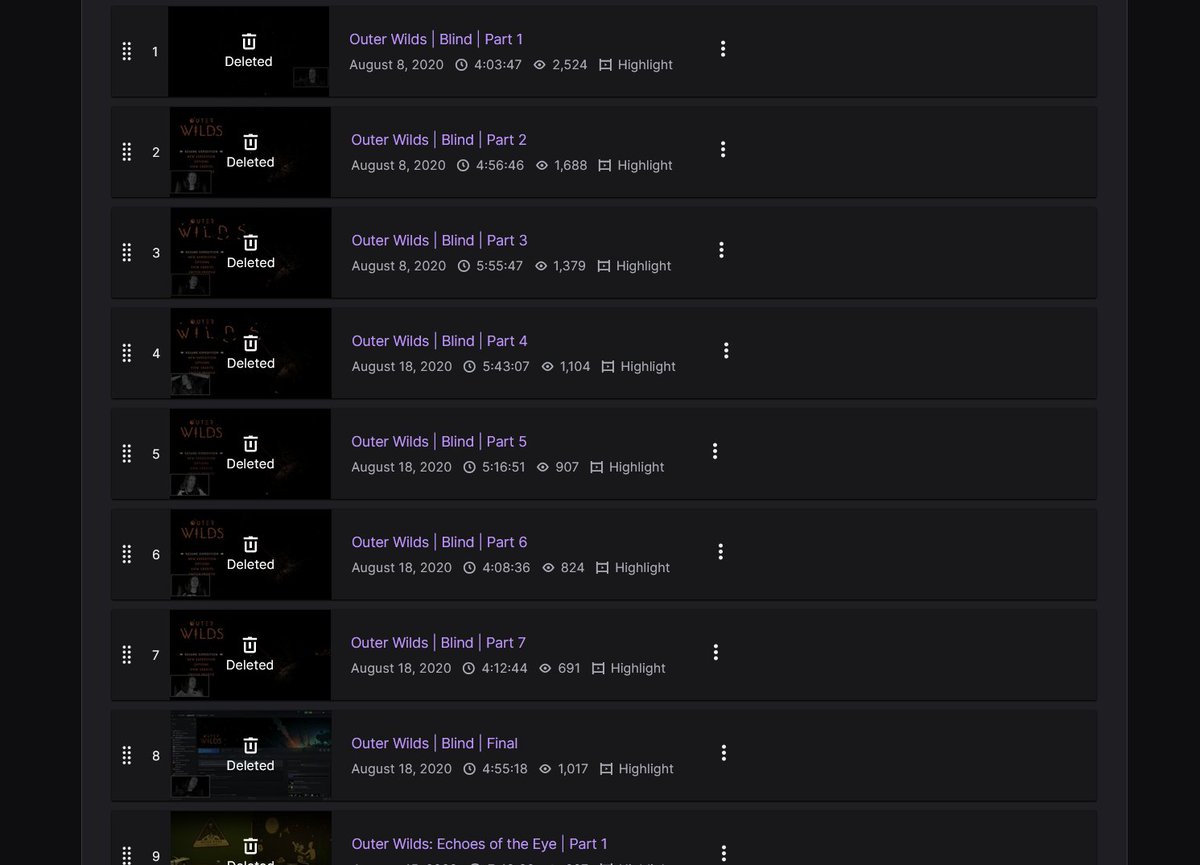 Let us come together now and grieve, for an era has ended. The great deletening has wrought its horrible wrath upon us, and we are broken by it. Somewhere, someone who stood to profit from this butchery pours an expensive glass of whiskey and toasts to themselves a job well done.