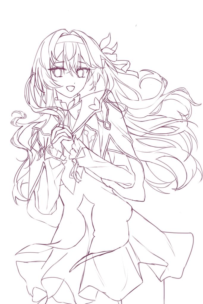 Miyuuillust's tweet photo. Firefly WIP https://t.co/cIeBUTjcpz
