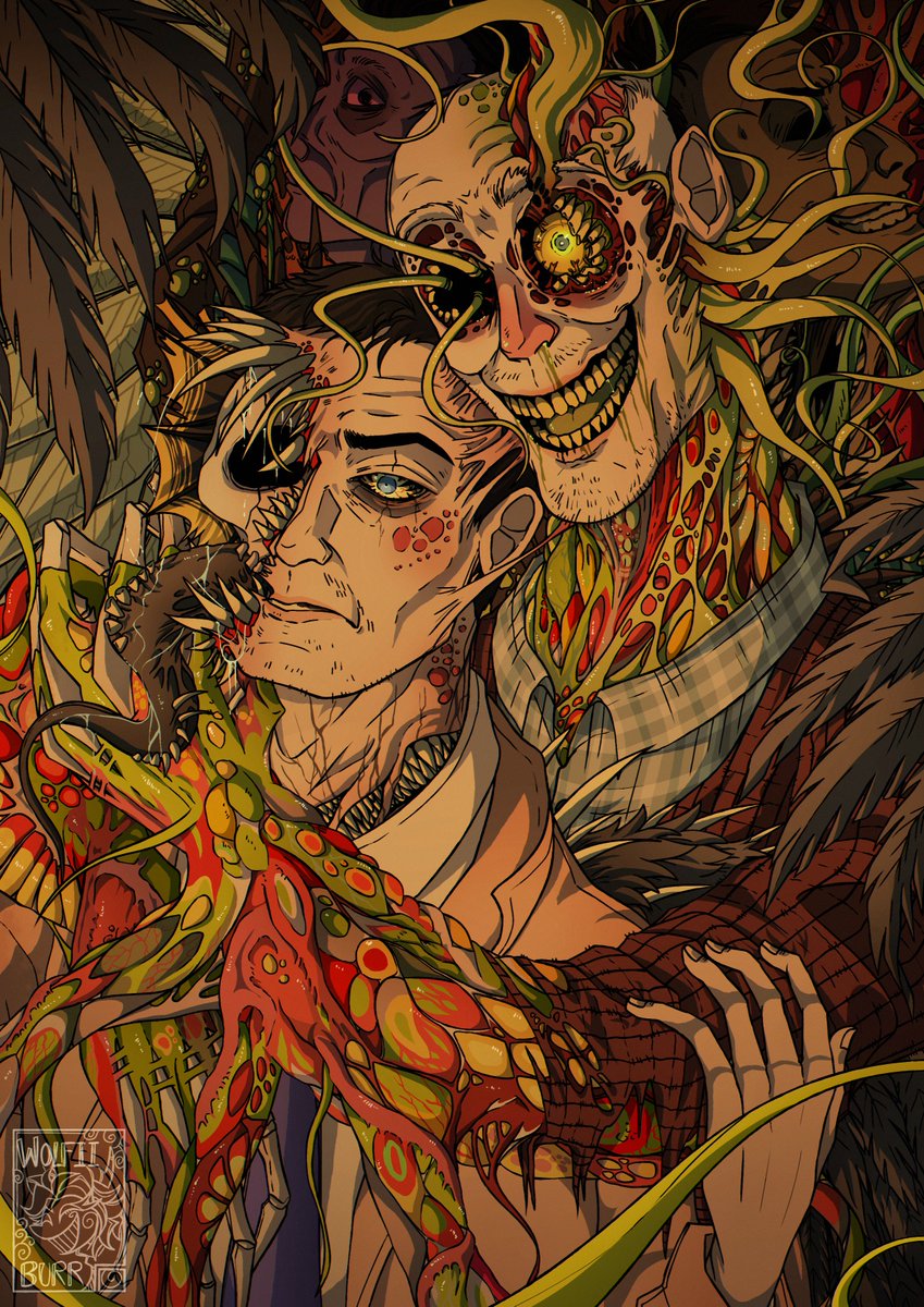 Supernatural - Disease

"Bacteria have one purpose. Divide and conquer."

#supernatural #fanart #digitalart #illustration #horror