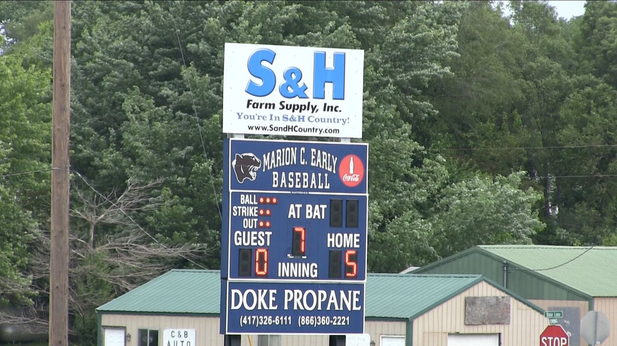 Class 2 District 11 baseball semifinals

Ash Grove Pirates       5
Marionville Panthers   0

Winning Battery:
Winning Pitcher - Ethan Johnson 4 IP, 8 Ks
In Relief - Jaden Shorter  2 1/3 IP, 5 Ks
Closer - Sawyer Burks 2/3 IP
Catcher - Kyler Reece
