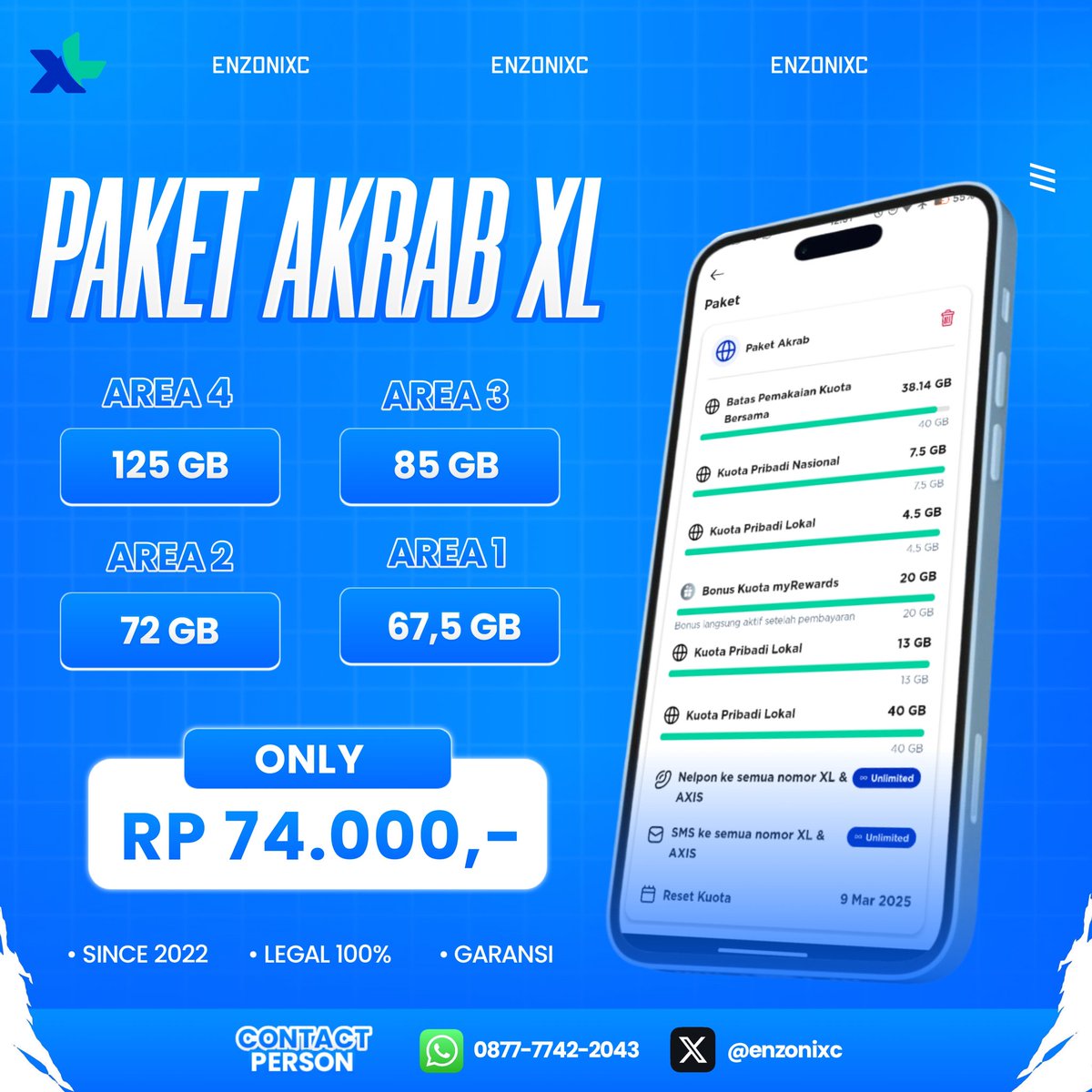𝙀𝙣𝙯𝙤 | Akrab XL LEGAL tweet media