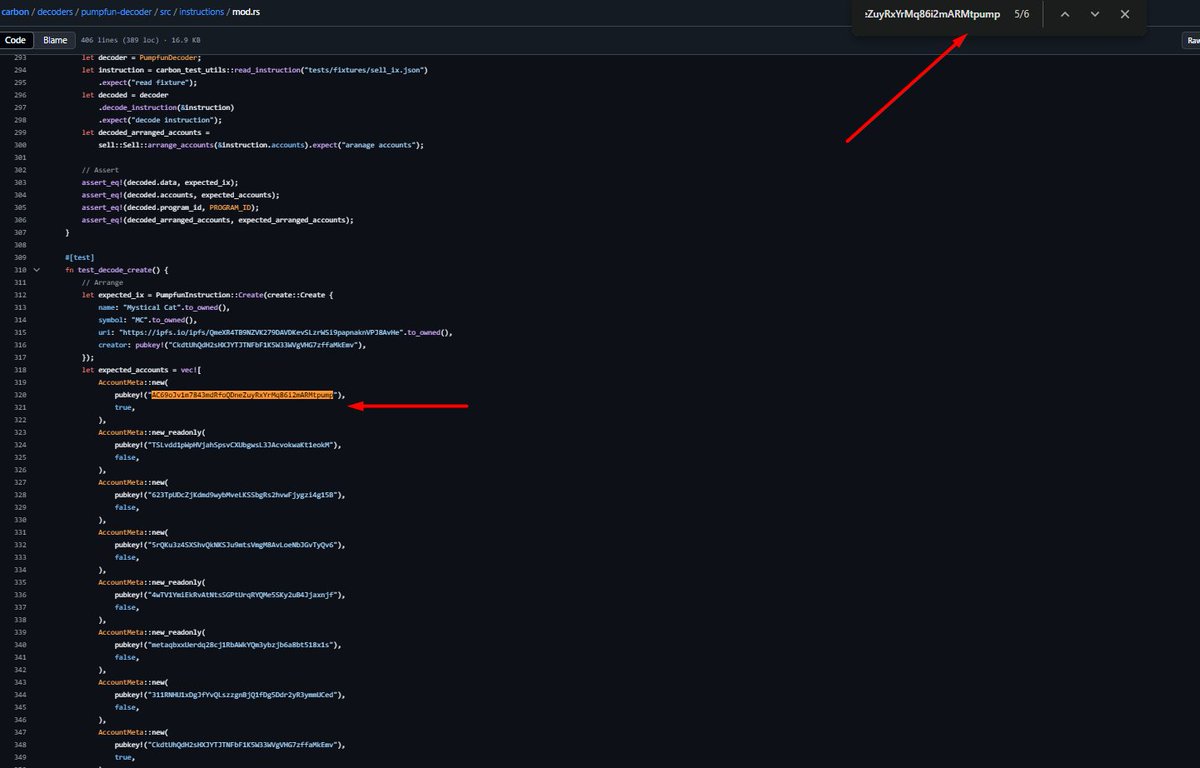 <a href="/KellianDev/">Kellian</a> is dev of carbonm a new framework from <a href="/solana/">Solana</a> and in today's video he has been shilled by solana.

Go and check his pinned tweet, then check the github.
You will be able to see all of his remarks on this ca:  AC69oJv1m7843mdRfoQDneZuyRxYrMq86i2mARMtpump

Lets see