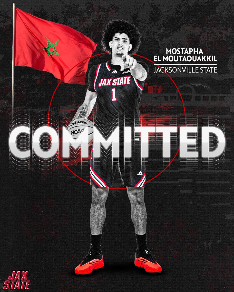 Pete Quinn (@coachpetequinn_) on Twitter photo Update:
Mostapha El Moutaouakkil (Jacksonville State) is off the board.
Big time signing by the Gamecocks.
<a href="/YBS_BIGMO/">Mostapha El Moutaouakkil</a> played for Louisiana last season and prior to that he averaged 25 pts, 6.6 rebs and 2.7 asts for Indian River State (FL) while earning a handful of National Update:
Mostapha El Moutaouakkil (Jacksonville State) is off the board.
Big time signing by the Gamecocks.
<a href="/YBS_BIGMO/">Mostapha El Moutaouakkil</a> played for Louisiana last season and prior to that he averaged 25 pts, 6.6 rebs and 2.7 asts for Indian River State (FL) while earning a handful of National