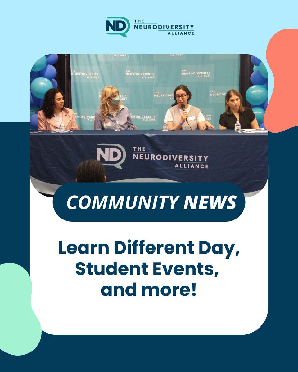 💙 From senior shoutouts to Learn Different Day and a convo with Dani Bowman, May was full of community wins. Catch the full recap on our blog and see what’s coming next!

👉 Read now: thendalliance.org/community-news…

#TheNeurodiversityAlliance #NeurodivergentAndProud