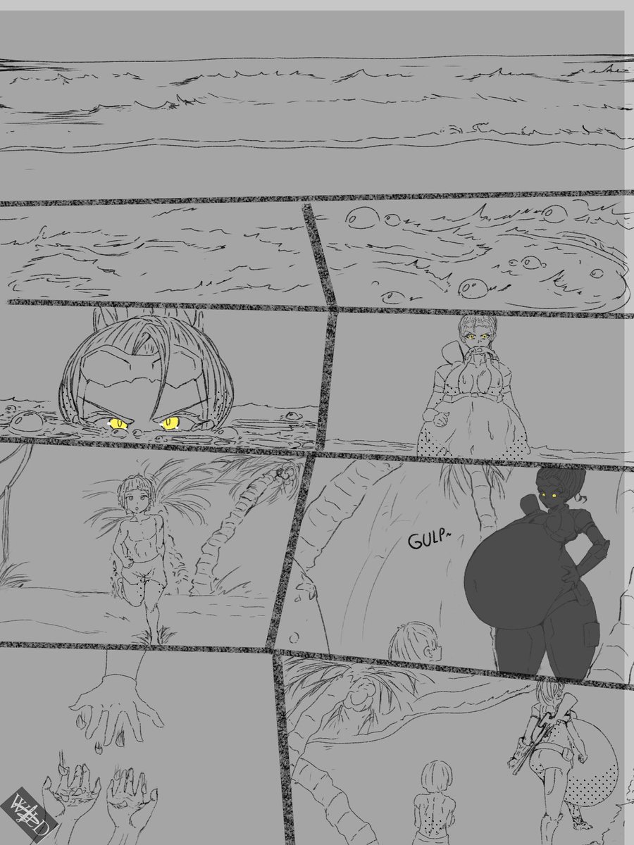 Wil_D94nsfw's tweet photo. ¨Welcome to the food chain, baby¨. Commission for anonymous, thank you very much.
#vore https://t.co/a7fkiOsoAU