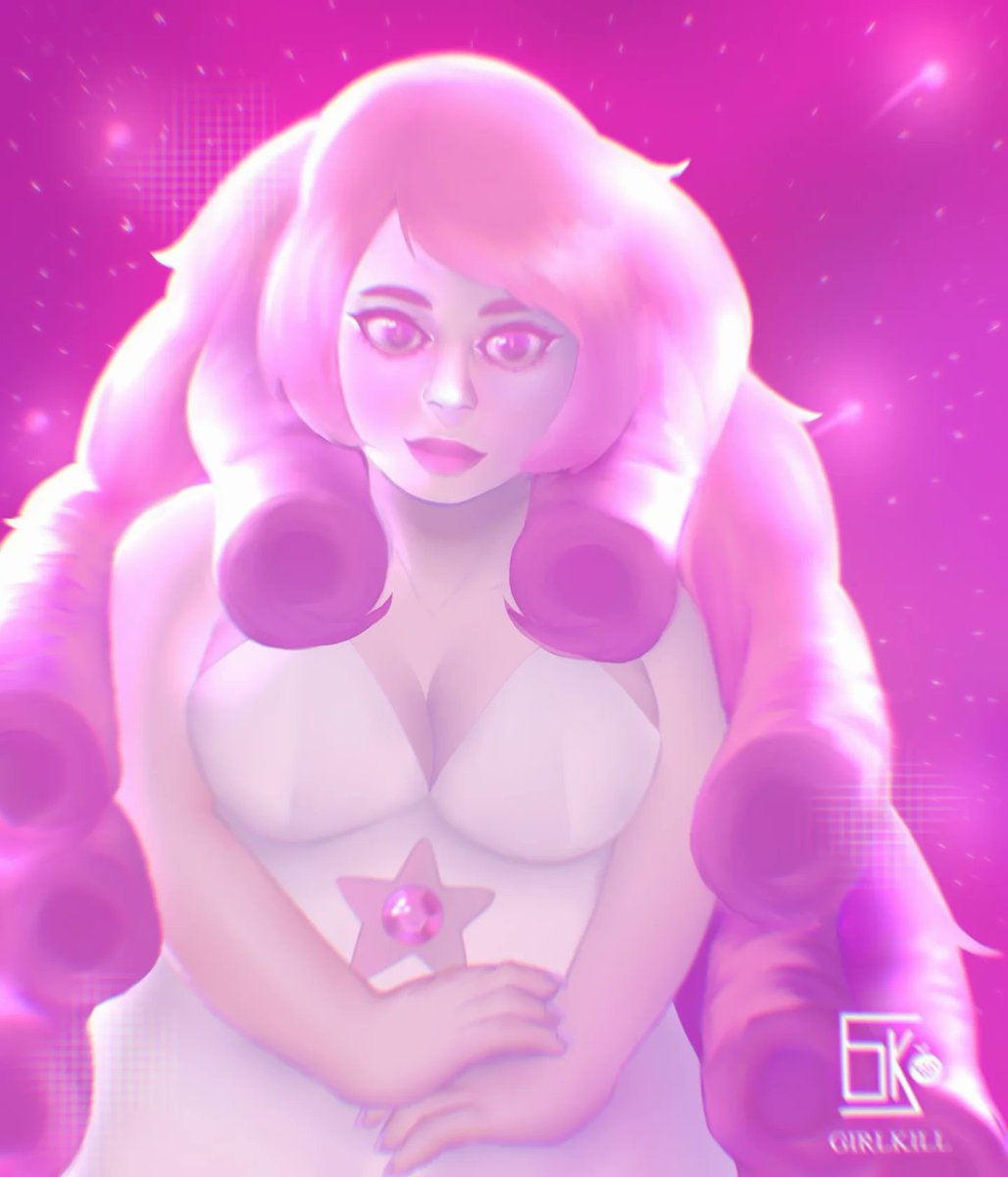 Girlkilloficial's tweet photo. Artwork of Rose Quartz. ⭐️

#stevenuniverse #rosequartz #rosecuarzo #fanart #cartoonnetwork #pinkdiamond https://t.co/NklXIiIW6O