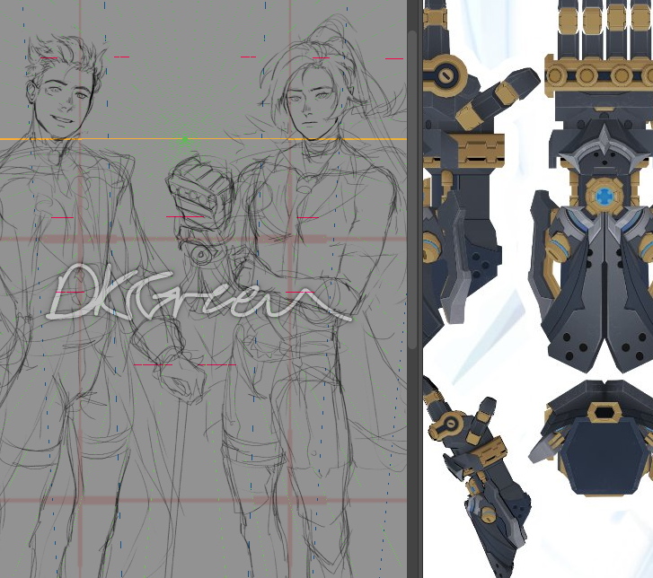 A sketch of Neuvillette and Wriothesley outfit swap 
-
#wriolette #Neuvithesley #Neuvillette #Wriothesley #GenshinImpact #fontaine #art