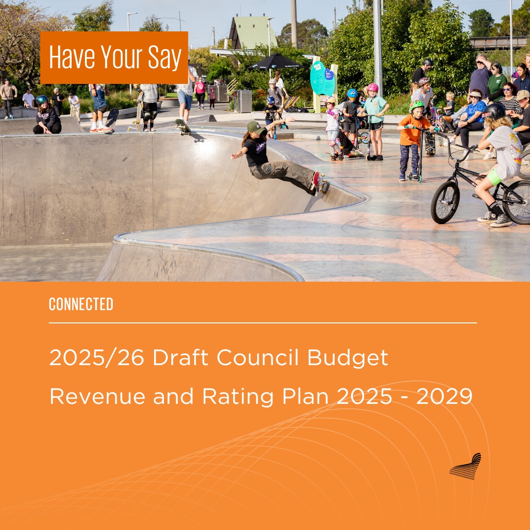 We're inviting community feedback on two important documents:
The 2025/26 Draft Budget
The Revenue and Rating Plan
This is your opportunity to shape our future decisions — from services and projects to how we fund them.

yoursay.latrobe.vic.gov.au