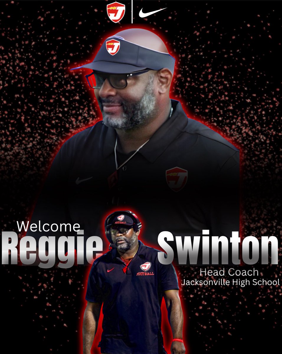 @JvilleTitanFB (@jvilletitanfb1) on Twitter photo We would like to welcome our new Head Coach Reggie Swinton to Jacksonville. <a href="/CRSportsLive/">Coach Reggie Swinton</a> We would like to welcome our new Head Coach Reggie Swinton to Jacksonville. <a href="/CRSportsLive/">Coach Reggie Swinton</a>