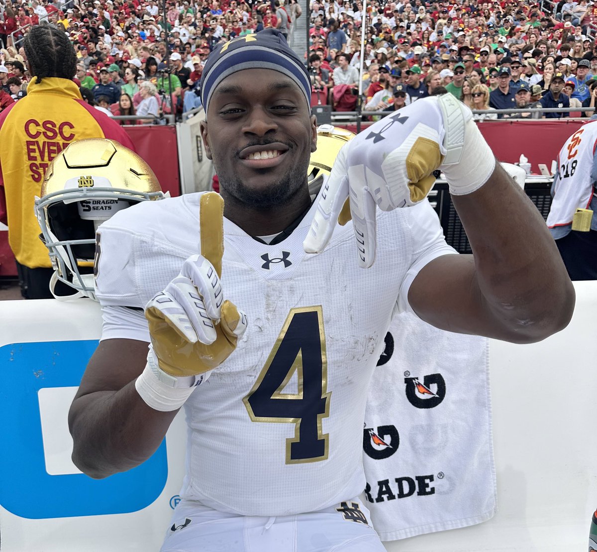 Notre Dame and USC have played each other every year since 1926. Only pausing the series for WWII and COVID.

Now they want to cancel the series, because of the choices they made, and the schedule being “too tough”.

Lincoln Riley is the softest coach in all of CFB. Fight off. ☘️