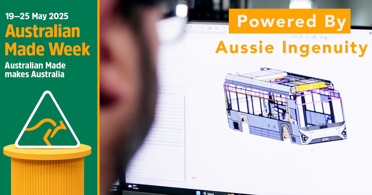 Powered by Aussie Ingenuity

🧠 Australian Innovation at its Best 🧠

From the drawing board to the depot—our electric buses are 100% designed and engineered by Aussies

#Australianmade #Australianmadeweek #australianmadecampaign #customdenning #locallydesigned