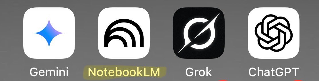 Derya Unutmaz, MD (@deryatr_) on Twitter photo My favorite AI apps on the front page of my iPhone just got a new addition! <a href="/NotebookLM/">NotebookLM</a> is fantastic, and the new app version makes it so much more convenient to use all the time! My favorite AI apps on the front page of my iPhone just got a new addition! <a href="/NotebookLM/">NotebookLM</a> is fantastic, and the new app version makes it so much more convenient to use all the time!