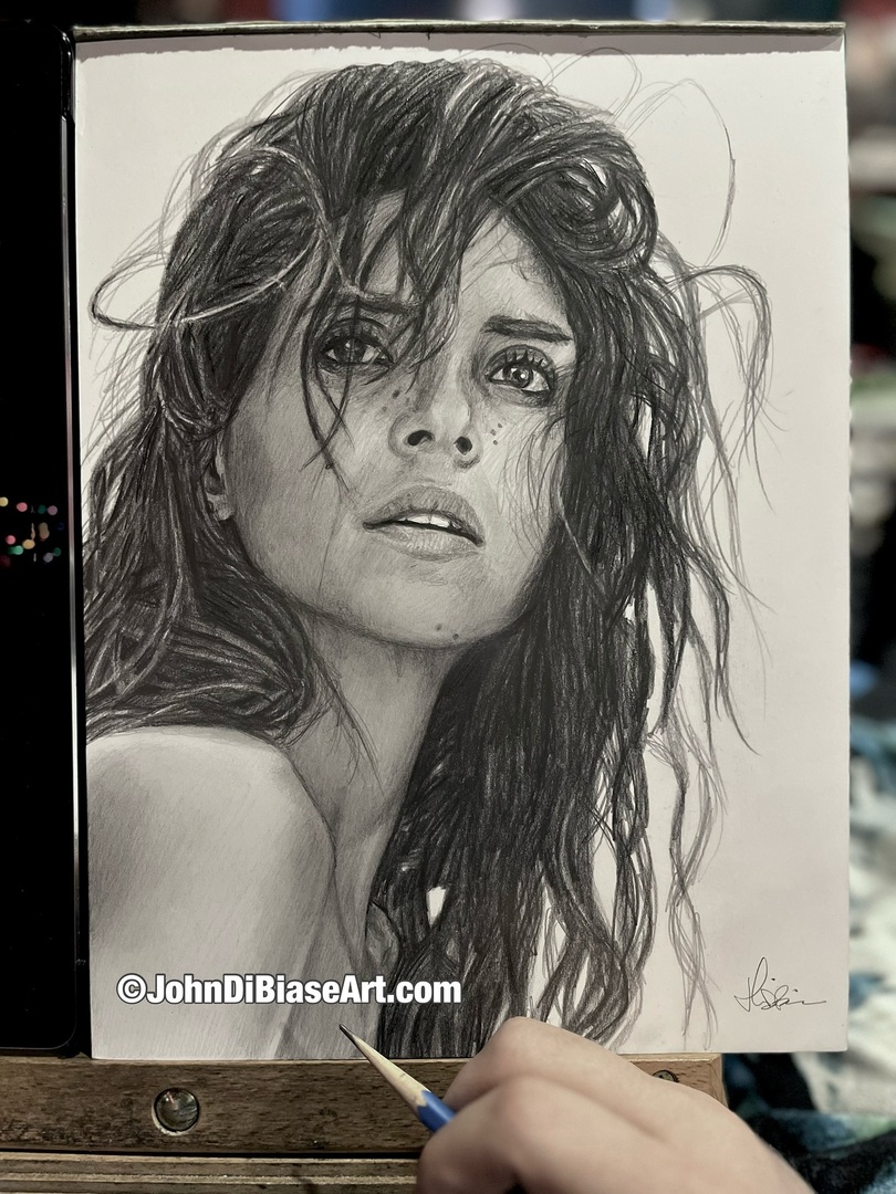 I haven’t seen Andor Season 2 yet, but i thought I’d reshare my freehand graphite drawing of <a href="/adriaarjona/">Adria Arjona</a> who played Bix. I drew this one after seeing season 1. ☺️

#adriaarjona #starwars #andor #bixcaleen #artistsofınstagram instagr.am/p/DJ2nz10sQe6/