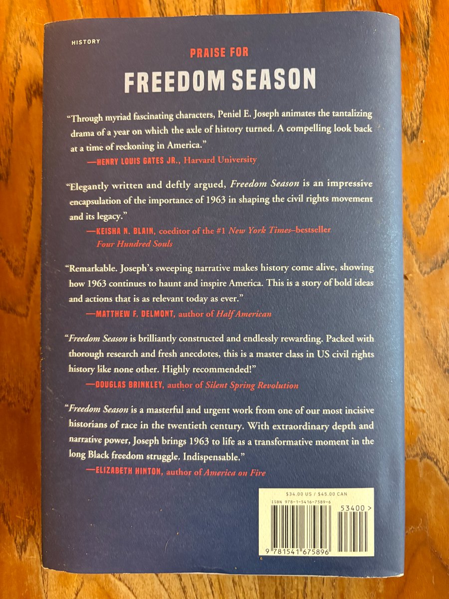 Matt Delmont (@mattdelmont) on Twitter photo Congrats to <a href="/PenielJoseph/">Dr. Peniel E. Joseph 🇭🇹🇺🇸</a> on the excellent new book "Freedom Season" from <a href="/BasicBooks/">Basic Books</a>! Congrats to <a href="/PenielJoseph/">Dr. Peniel E. Joseph 🇭🇹🇺🇸</a> on the excellent new book "Freedom Season" from <a href="/BasicBooks/">Basic Books</a>!