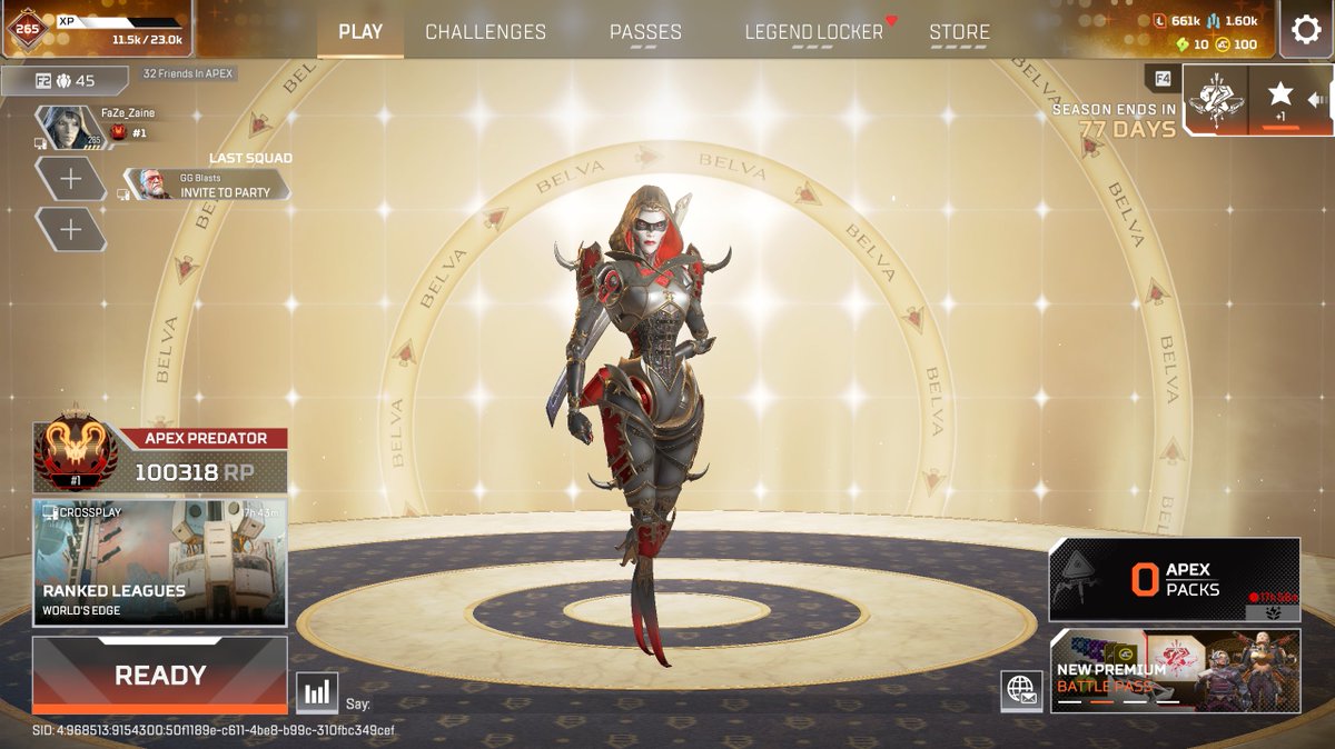 FIRST TO REACH 100,000RP

Been loving the grind recently, time to slow it down to focus on the next few weeks of pro league.

Appreciate all of the support recently, it means the world to me.