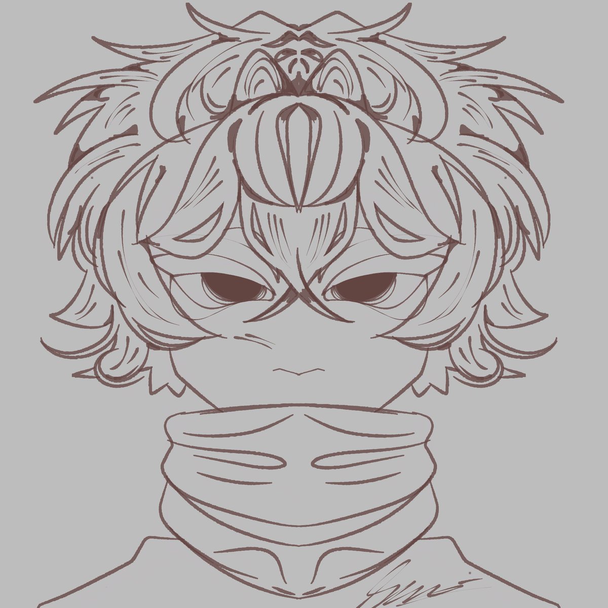 alexpizzashi's tweet photo. Practicing lineart because why not 💔 
#digitalart #artmoots https://t.co/hZfJjbCQxj