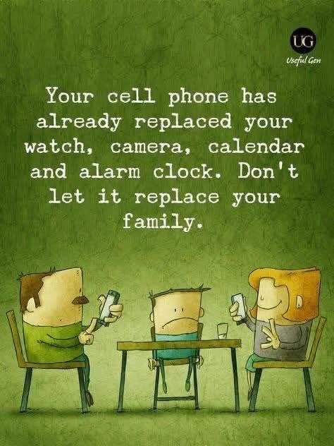 A worthwhile reminder. We live in a fast paced world that revolves around technology. However, it is crucial we take the time to disconnect, engage and enjoy what truly matters. Note. Real life does not exist on social media platforms!