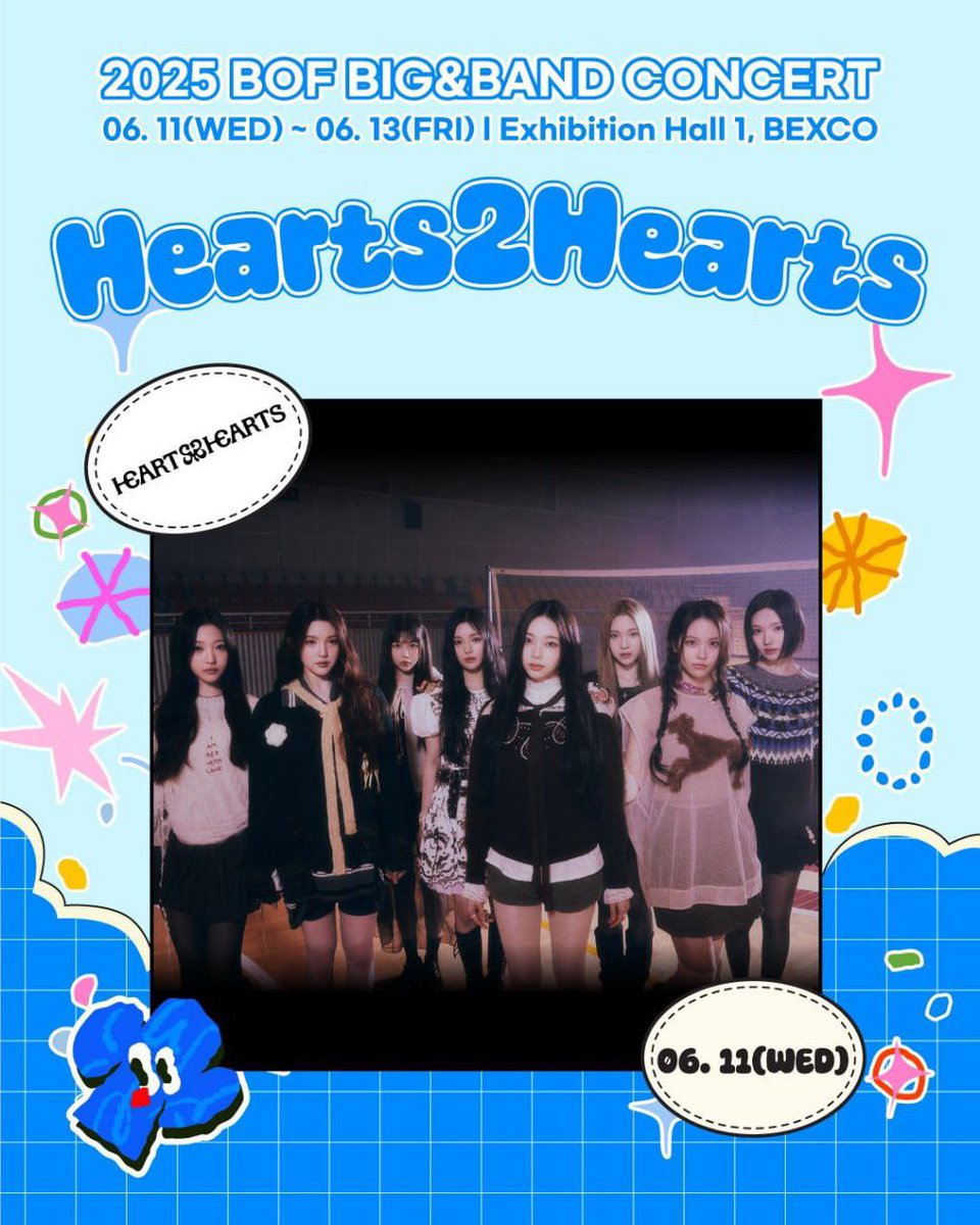 🎟️‣ Now it’s time to see us live at the 2025 BOF! Are you ready, everyone? Because we sure are! Let’s make unforgettable memories together and shine brighter than ever ✨🎶