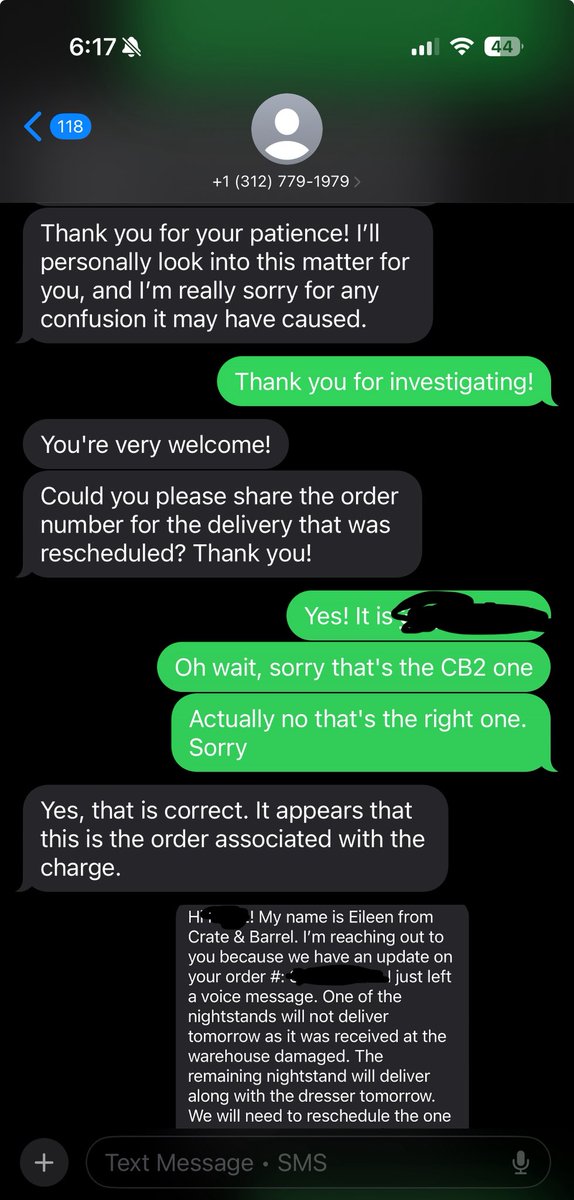 naashley's tweet photo. @LGUS @LGUSSupport take a lesson from @CrateandBarrel @crateandbarrel !!! 

Now THIS is great customer service. Issue resolved and refunded in 40 minutes. I’ll be a forever repeat customer with CB. LG? Never again. 

#LG #CustomerServiceFail #RefundNow #LGFail #LGDeliveryFail https://t.co/rGXzorPh8d