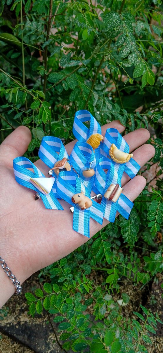Ayer fue el Día de la Escarapela (llegue re tarde pero bueno). No quería dejar de compartir a mis pequeñas por aquí también ♡
.
#argentina #handmade