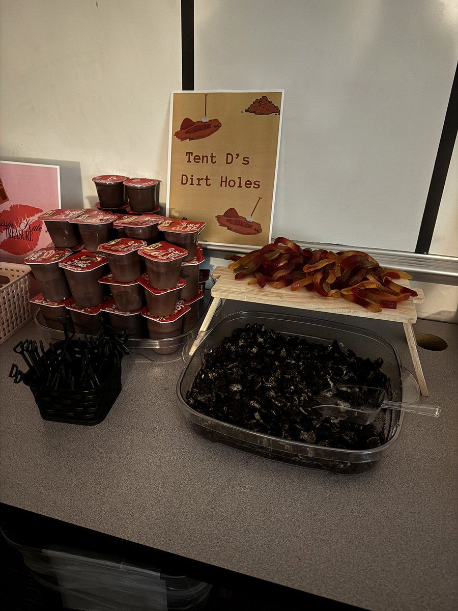 nikkimullinnix's tweet image. We had a “Holes” watch party today complete with some yummy snacks! #Lions #LionsLearning