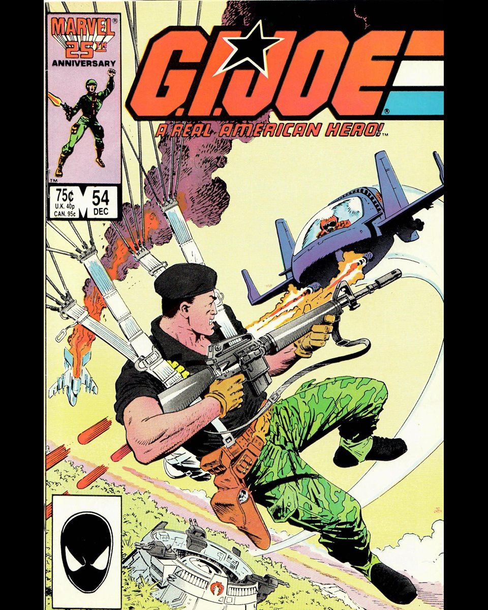G.I. Joe: A Real American Hero #54 cover dated December 1986.