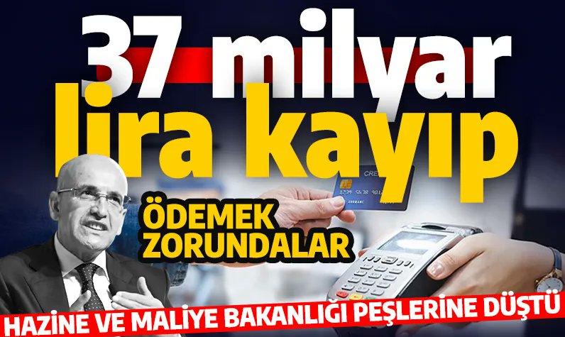 Bakan Şimşek 'ödemek zorundalar' diye duyurdu! Bakanlık kayıp 37 milyar lira için seferberlik başlattı!

trhaber.com/ekonomi/bakan-…
